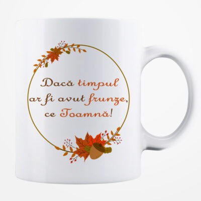 Cană personalizată - Toamnă