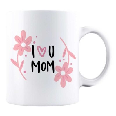 Cană personalizată - I love you MOM