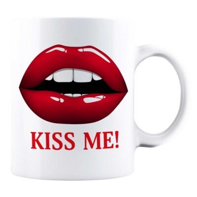 Cană personalizată - Kiss me!