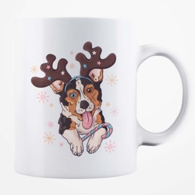 Cană albă personalizată - Christmas Magic