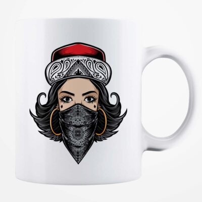 Cană albă personalizată - Cool Girl