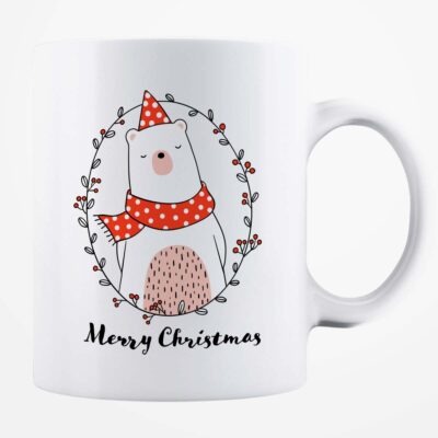 Cană albă personalizată - Merry Chistmas 4