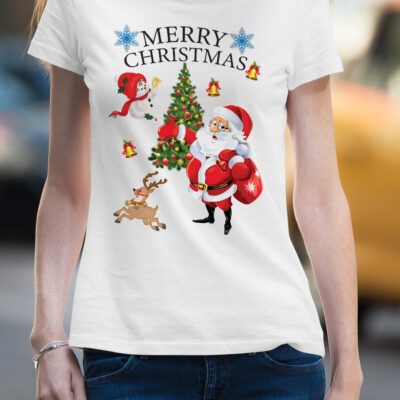 Tricou personalizat - Merry Christmas