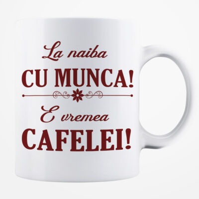 Cană personalizată - Vremea de cafea
