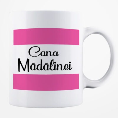 Cană personalizată - Mădălina