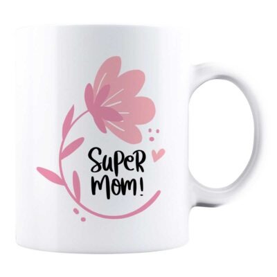 Cană personalizată ” Super Mom ”
