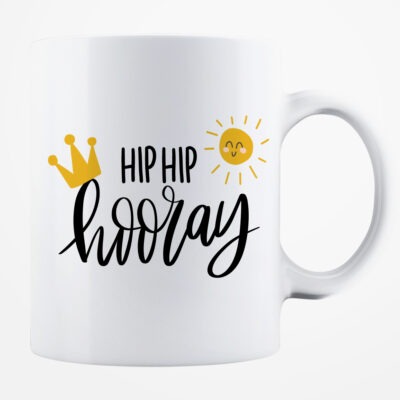 Cană personalizată ”Hip hip hooray”
