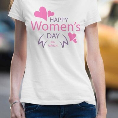 Tricou personalizat ”Happy Women s Day”