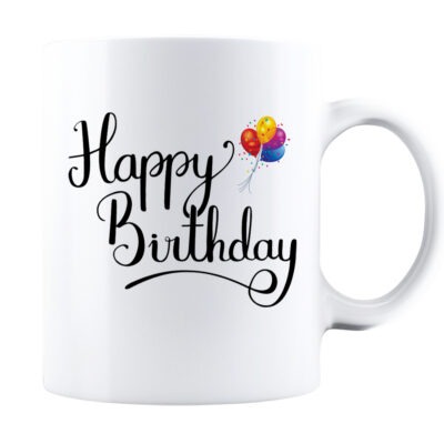 Cană personalizată - Happy Birthday