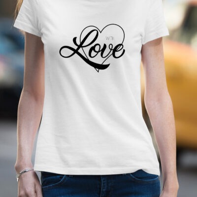 Tricou personalizat ”With Love”