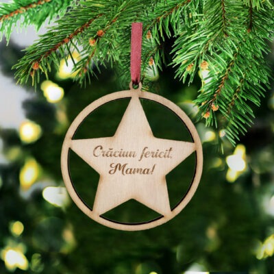 Glob Stea personalizat pentru Mama