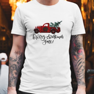 Tricou de Crăciun -Merry Christmas Y”all-