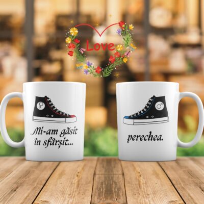 Set căni personalizate - Mi-am găsit în sfârșit perechea