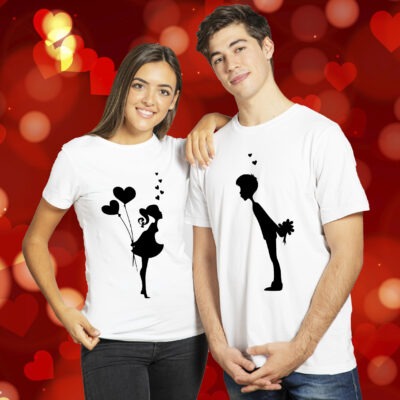Tricouri cuplu ” Girl and Boy”